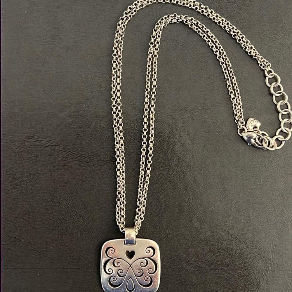Brighton silver bracelet and necklace